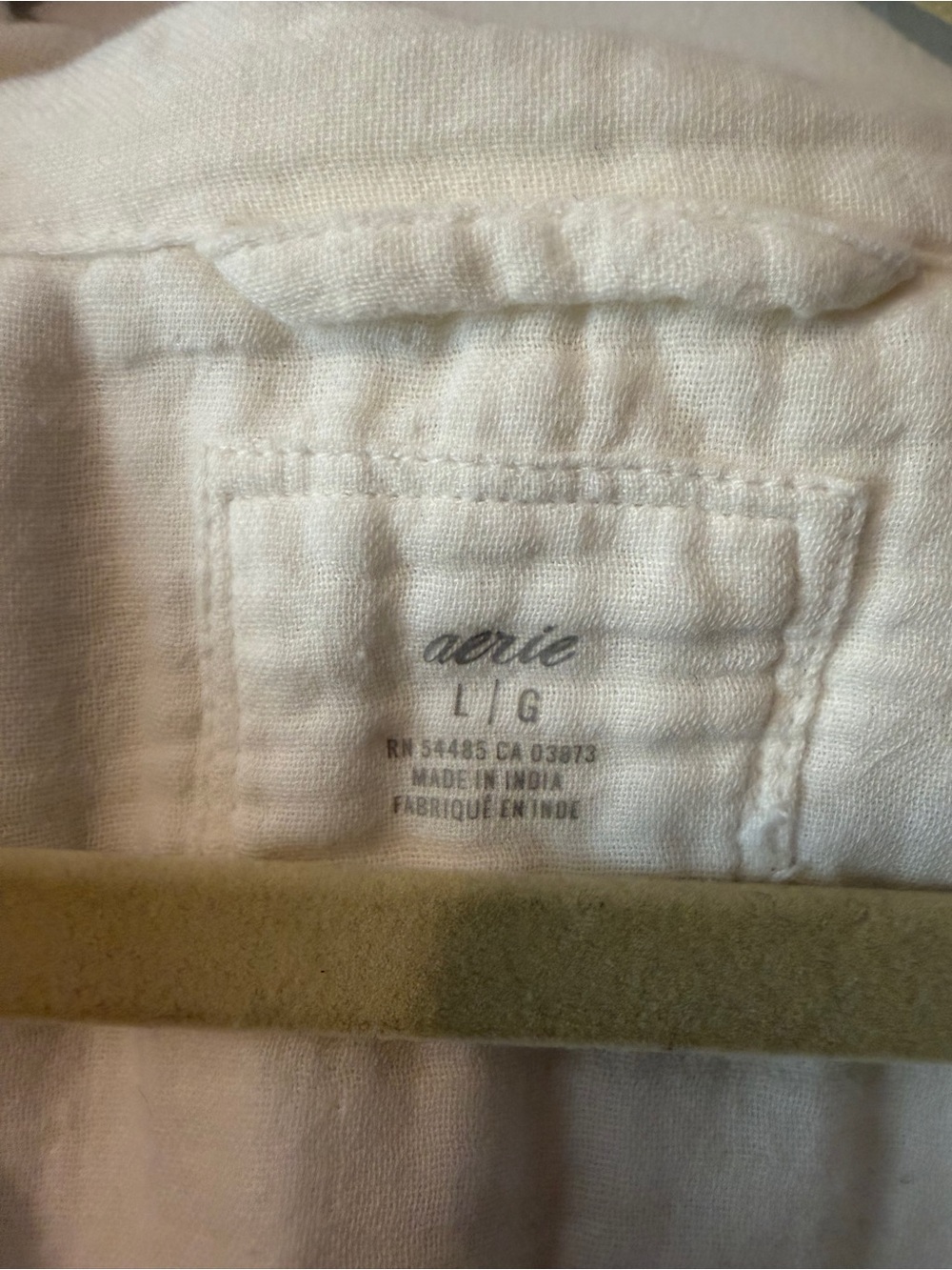 Aerie White Button-Up Romper with Tag - Picture 4 of 9